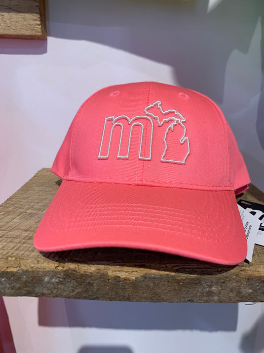 mi State of Mind adjustable cap mi Color Blast Cap - Hot Pink