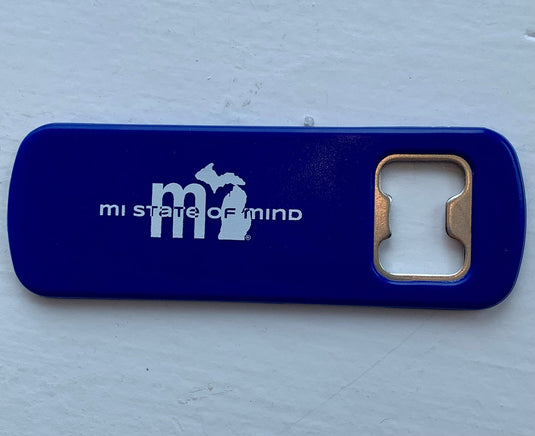 mi State of Mind bottle opener Royal Blue mi On-the-Go Bottle Opener