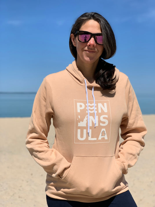 mi State of Mind hooded sweatshirt XS PENINSULA Hoodie