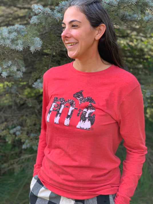 mi State of Mind Long Sleeve T XS mi Winter Chill Tri-Blend Long Sleeve T