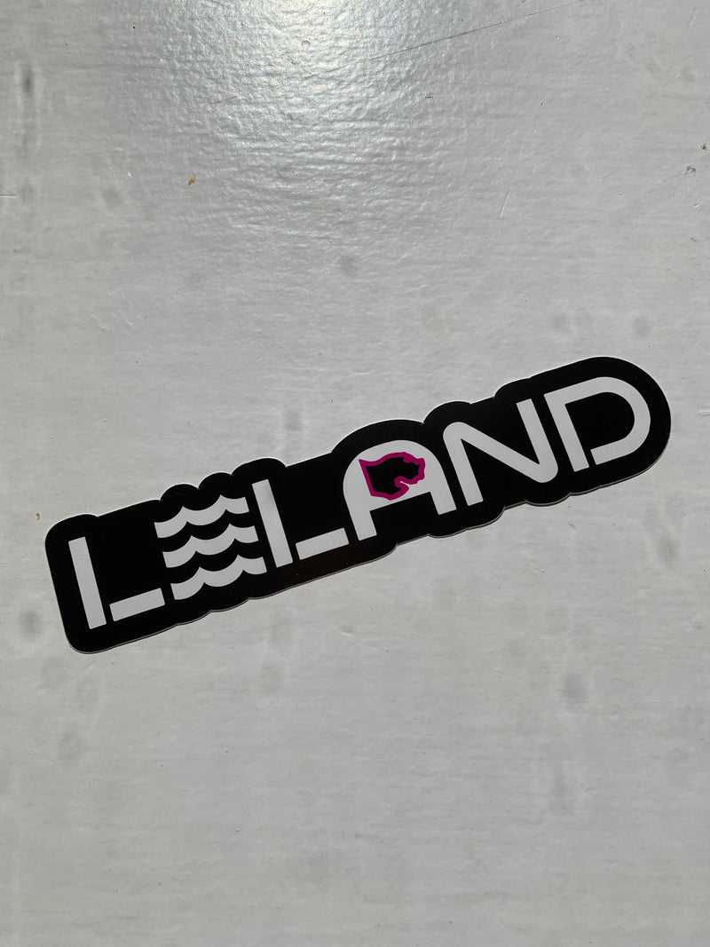 Load image into Gallery viewer, mi State of Mind Pink state LELAND Decal
