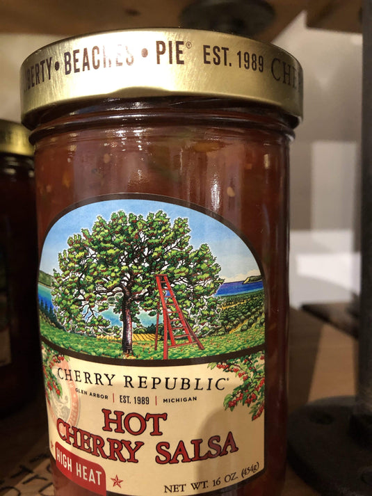 mi State of Mind cherry salsa Hot Cherry Salsa