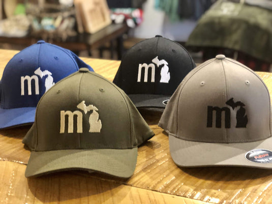 mi State of Mind Headwear mi Fitted FlexFit Cap (NEW! 4 colors)