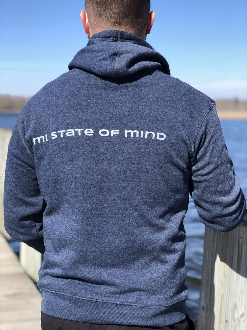 Load image into Gallery viewer, mi State of Mind hoodie mi Tri-Blend Soft Outline Hoodie (NEW - 6 colors)
