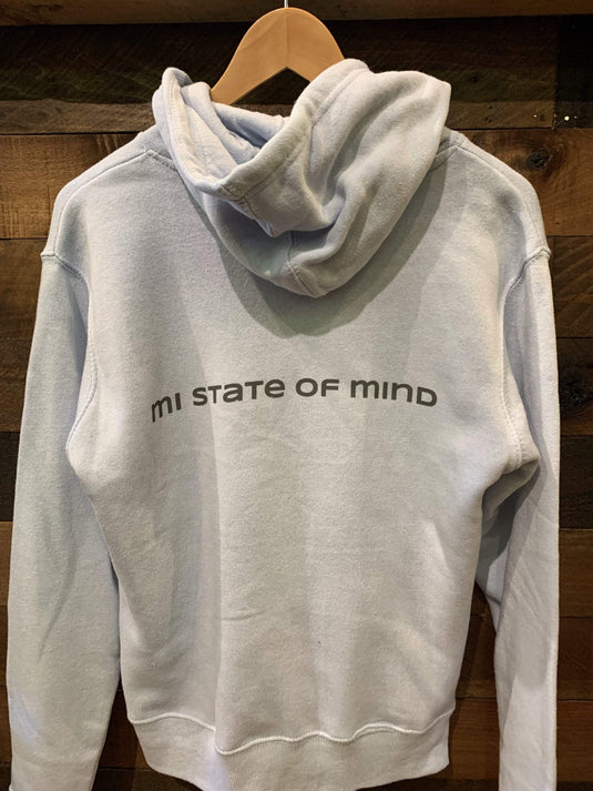 mi State of Mind hoodie mi Tri-Blend Soft Outline Hoodie (NEW - 7 colors)