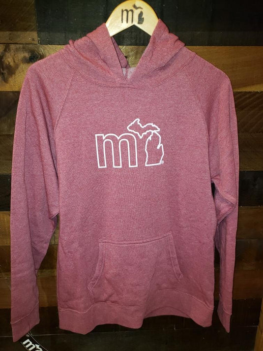 mi State of Mind Kids Hoodie mi Outline Kids Hoodie