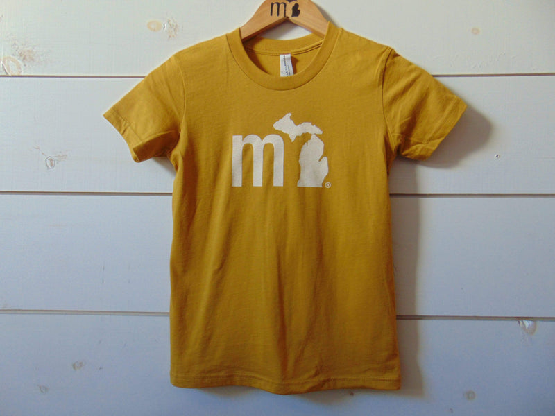 Load image into Gallery viewer, mi State of Mind Kids T Mustard / S mi Kids T - Unisex (4 colors)
