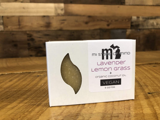 mi State of Mind soap Lavender Lemongrass Organic Handmade Soaps (5 scents)