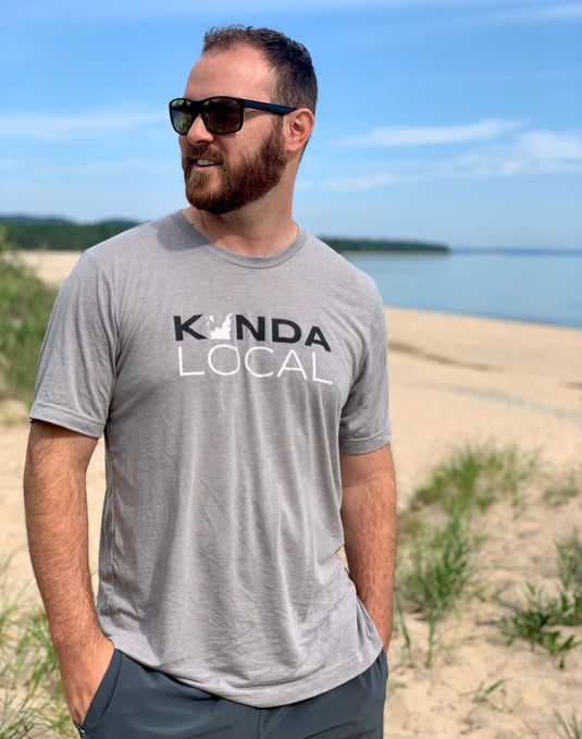 mi State of Mind T-shirt Leelanau Peninsula "Kinda Local" T