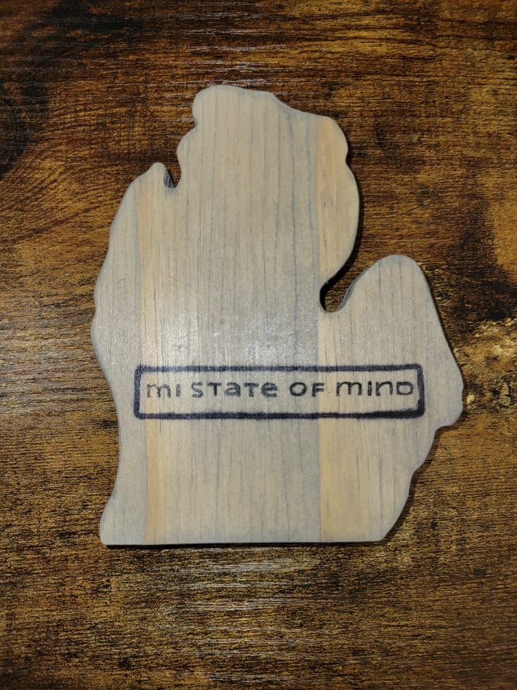 Load image into Gallery viewer, mi State of Mind bottle opener mi State of Mind mi Wooden Bottle Opener
