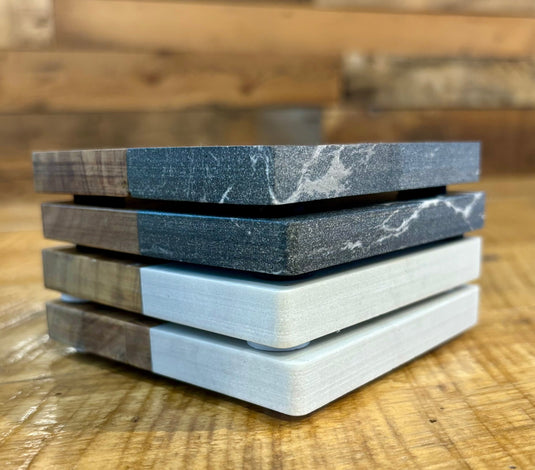 mi State of Mind coasters 4-pack / Combo (2 and 2) mi Lakehouse Coasters