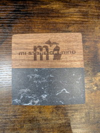 mi State of Mind coasters Single / Charcoal mi Lakehouse Coasters