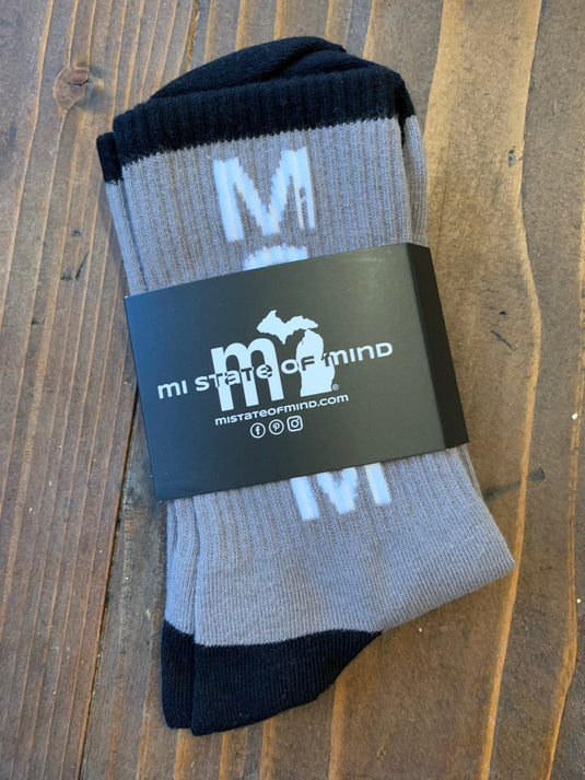mi State of Mind Crew Socks MiSOM Crew Socks