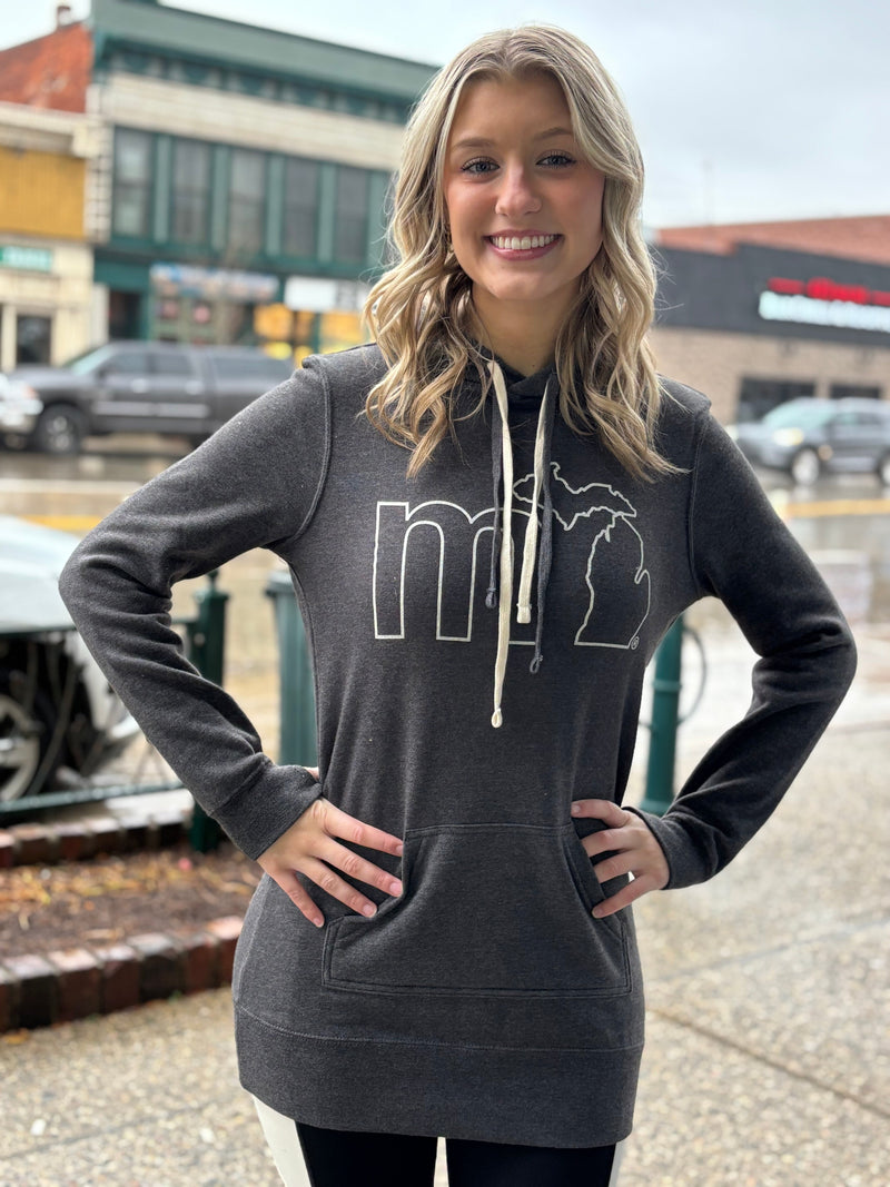 Load image into Gallery viewer, mi State of Mind Hoodie mi Hoodie Dress
