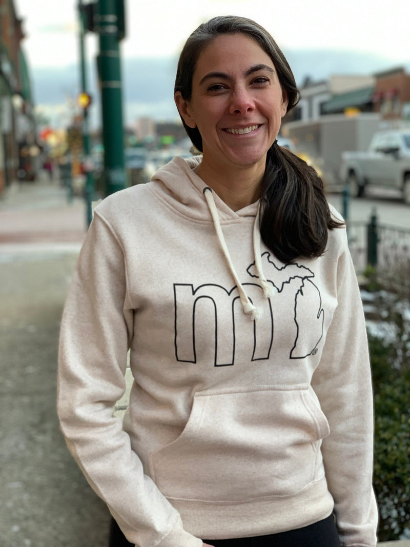 Load image into Gallery viewer, mi State of Mind hoodie Oatmeal / XS mi Comfort Hoodie
