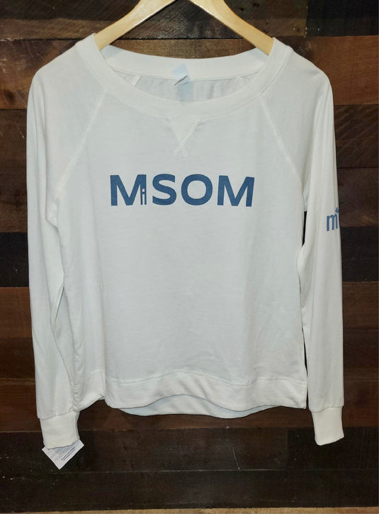 mi State of Mind long sleeve shirt Gardenia (off-white) / XS MiSOM Women's Long Sleeve Crewneck