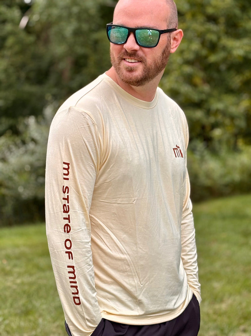 Load image into Gallery viewer, mi State of Mind long sleeve shirt mi Bamboo Long Sleeves
