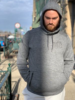 mi State of Mind pullover S mi Men's Do-it-all Snug Hood Pullover