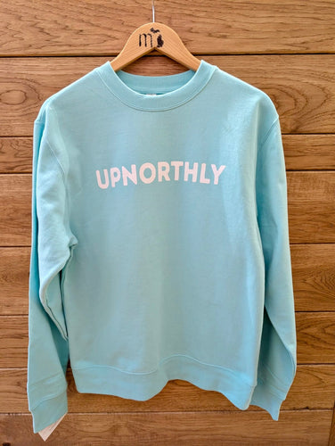 mi State of Mind sweatshirt Mint / XS “UPNORTHLY” Crewneck