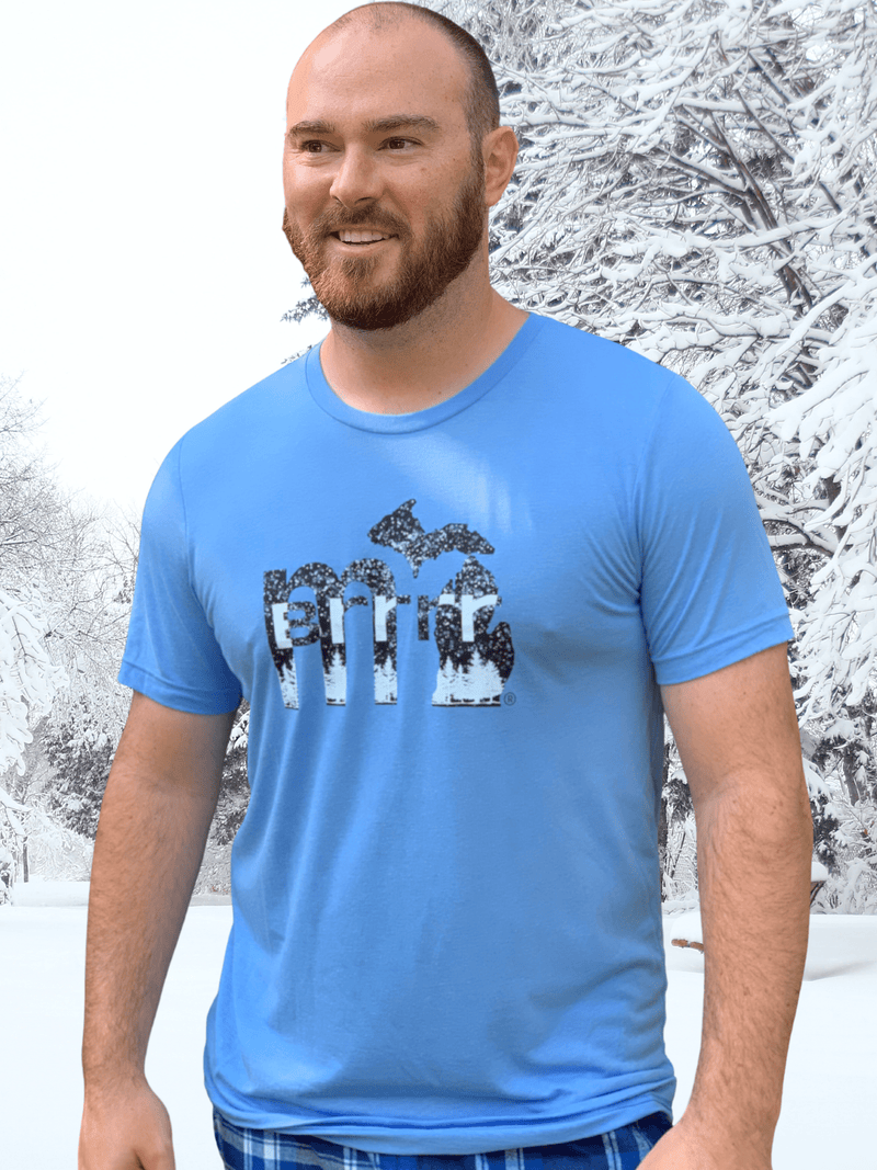 Load image into Gallery viewer, mi State of Mind T-shirt L mi Winter Chill Tri-Blend T
