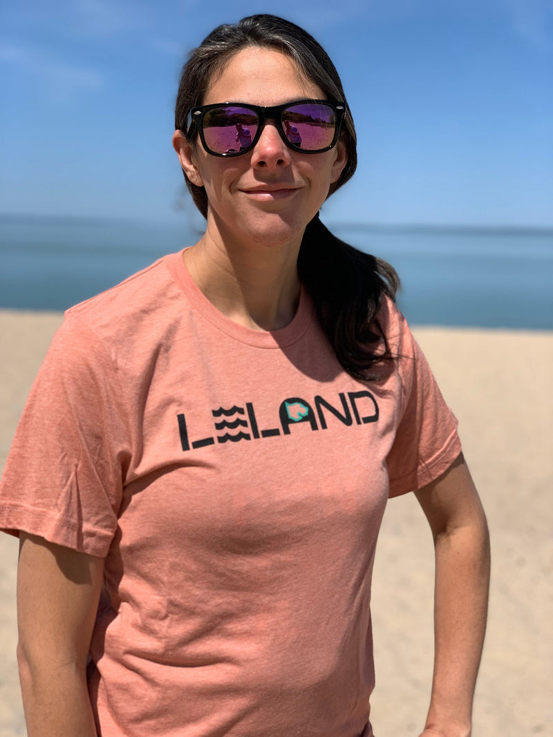 Load image into Gallery viewer, mi State of Mind T-shirt XS LELAND T - Sunset
