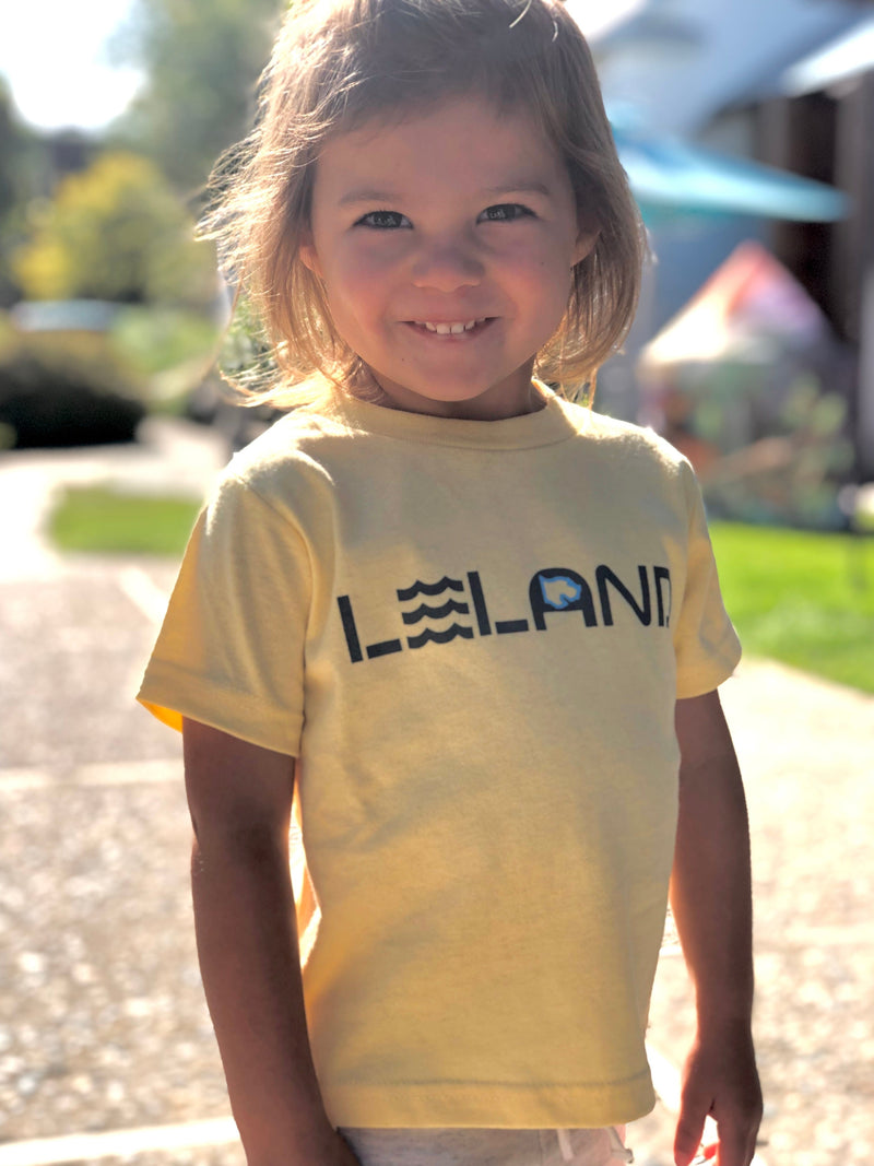 Load image into Gallery viewer, mi State of Mind Toddler Short Sleeve 2T / Butter LELAND Toddler T
