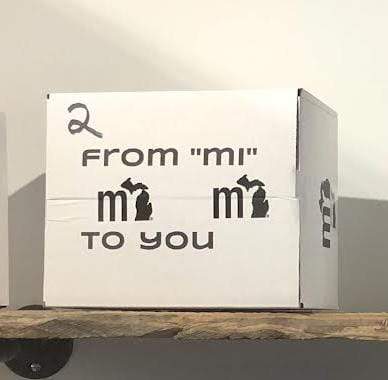 mi State of Mind Box 2 - 6x8x10 Gift Box - EMPTY