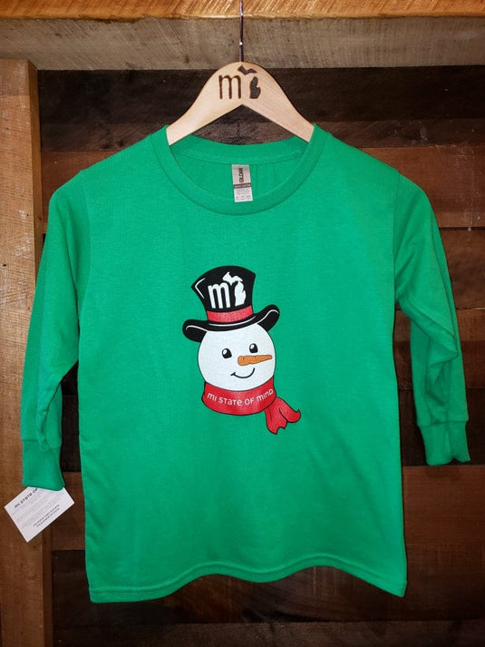 mi State of Mind Christmas shirt Long Sleeve T / S Kids Christmas Shirts