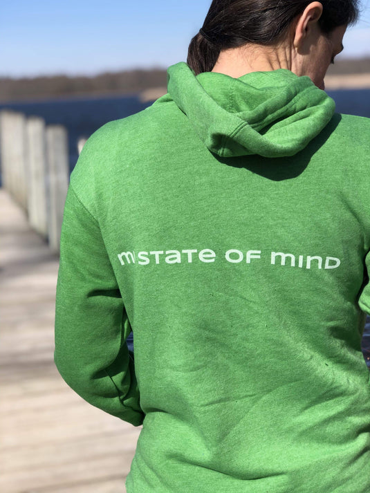 mi State of Mind hoodie mi Tri-Blend Soft Outline Hoodie (NEW - 6 colors)