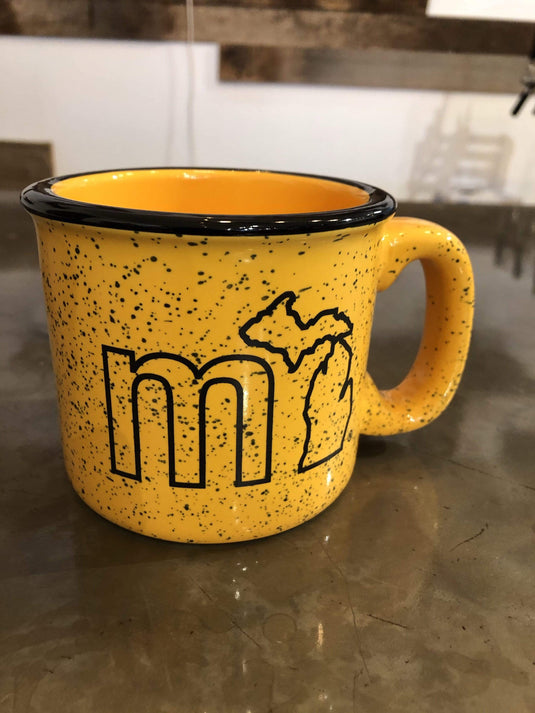 mi State of Mind Mug Yellow mi Campfire Mug
