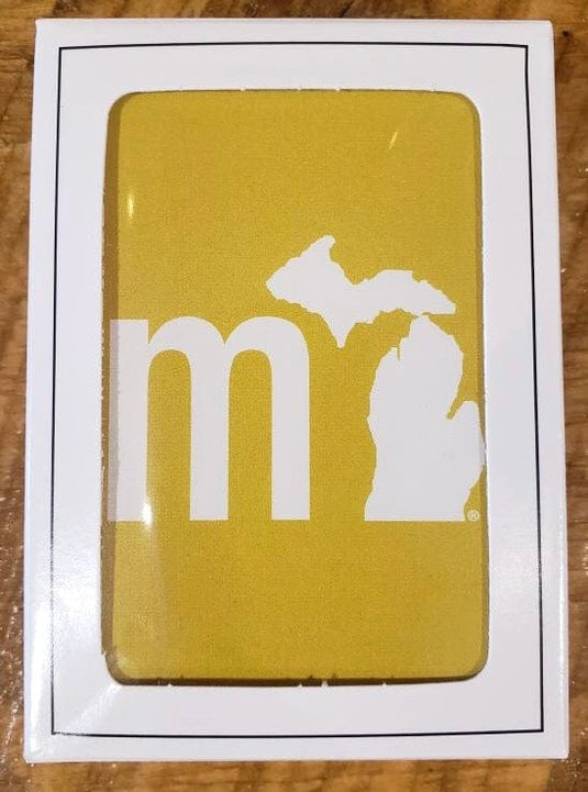 mi State of Mind playing cards Yellow Playing Cards
