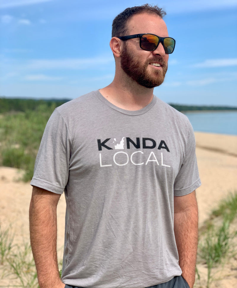 Load image into Gallery viewer, mi State of Mind T-shirt Leelanau Peninsula &quot;Kinda Local&quot; T
