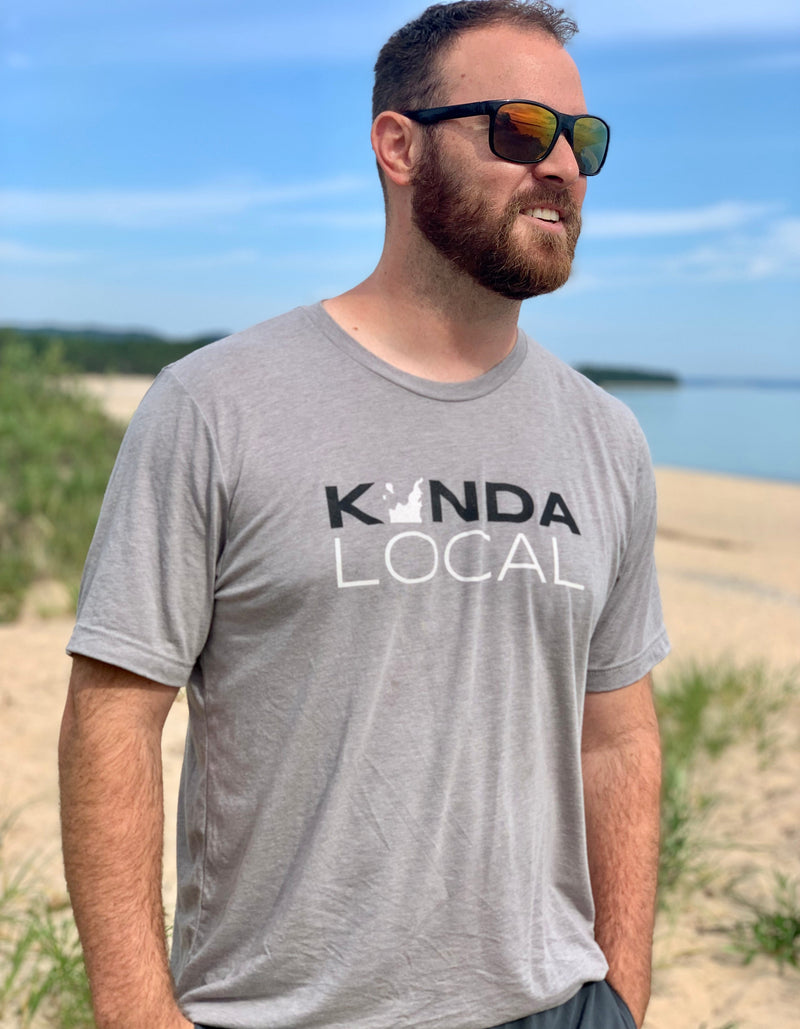 Load image into Gallery viewer, mi State of Mind T-shirt Leelanau Peninsula &quot;Kinda Local&quot; T
